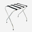 Metal Luggage rack for hotels on a white background 